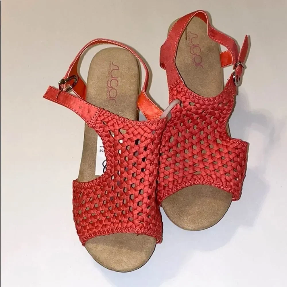 Sugar Jollie Sandal Platforms 8